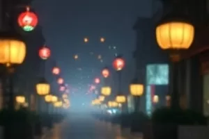 《第二次呼吸》横版剧照，修船厂里父子并肩站在船体旁