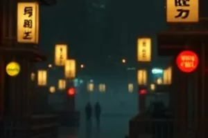 《夏日最后一课》横版剧照，空教室里被风吹起的窗帘